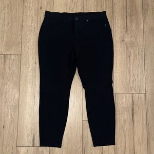 Soma Straight Leg Slimming Black Pants Women’s Size Large